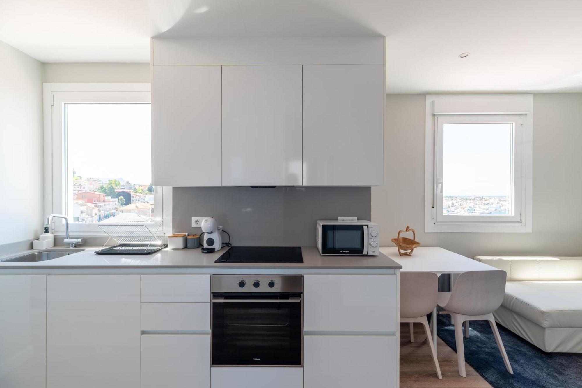 Apartamento El Atico De La Ria Vigo Exterior foto