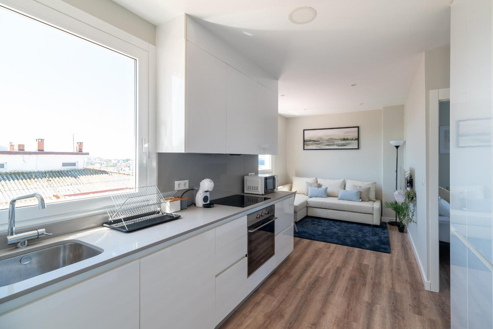Apartamento El Atico De La Ria Vigo Exterior foto