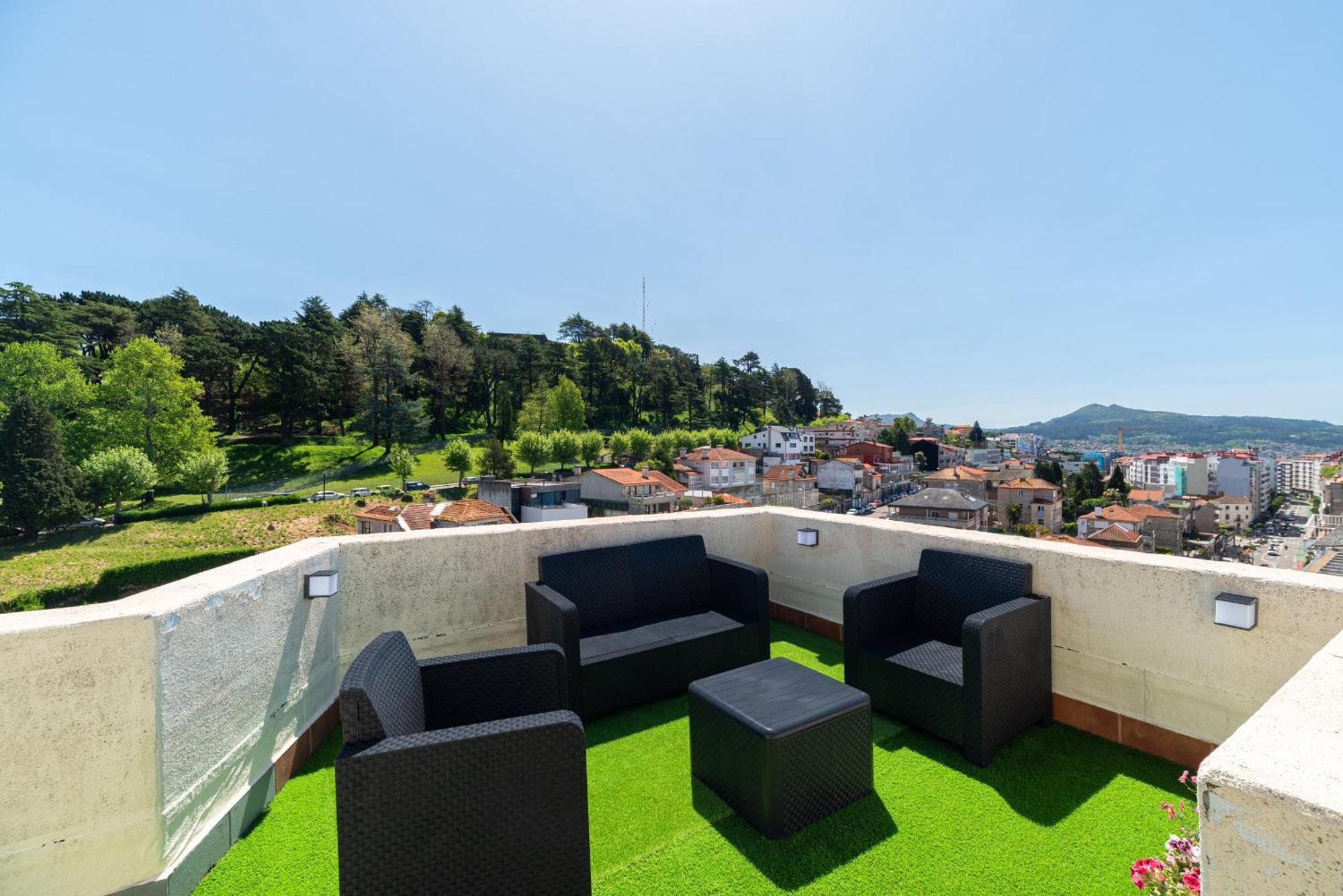 Apartamento El Atico De La Ria Vigo Exterior foto
